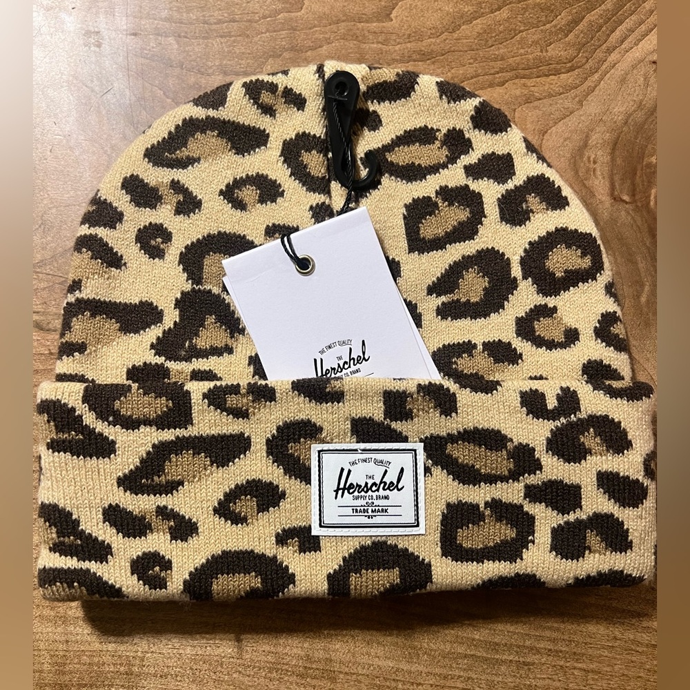 Herschel Supply Company Leopard Print Beanie!